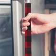 thumbnail image 1 of OULII 6pcs Microwave Handle Covers Knitted Fabric Protection Kitchen Appliance Decor Red, 1 of 7