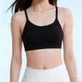 thumbnail image 4 of Girls' Athletic Buttery Soft Light Support Spaghetti Strap Training Sports Bra, 4 of 7