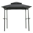 thumbnail image 4 of Ataucjin 8x5Ft Grill Gazebo Replacement Canopy,Double Tiered BBQ Tent Roof Top Cover, 4 of 6