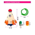 thumbnail image 4 of Juguete Aspersor Infantil Lanzacohetes con Agua Sorpresa Mexico, 4 of 5