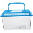 thumbnail image 4 of HLONK Turtle Tank with Platform Creative Turtle Carrying Box Tank Practical Turtle Tank Aquarium, 4 of 8