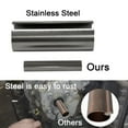 thumbnail image 2 of 3mirrors Gas Engine Pulley Crank Shaft Sleeve Adapter Predator Stainless Steel - 1" to 1 1/8" L=3" w/ 1/4 Key, 2 of 6