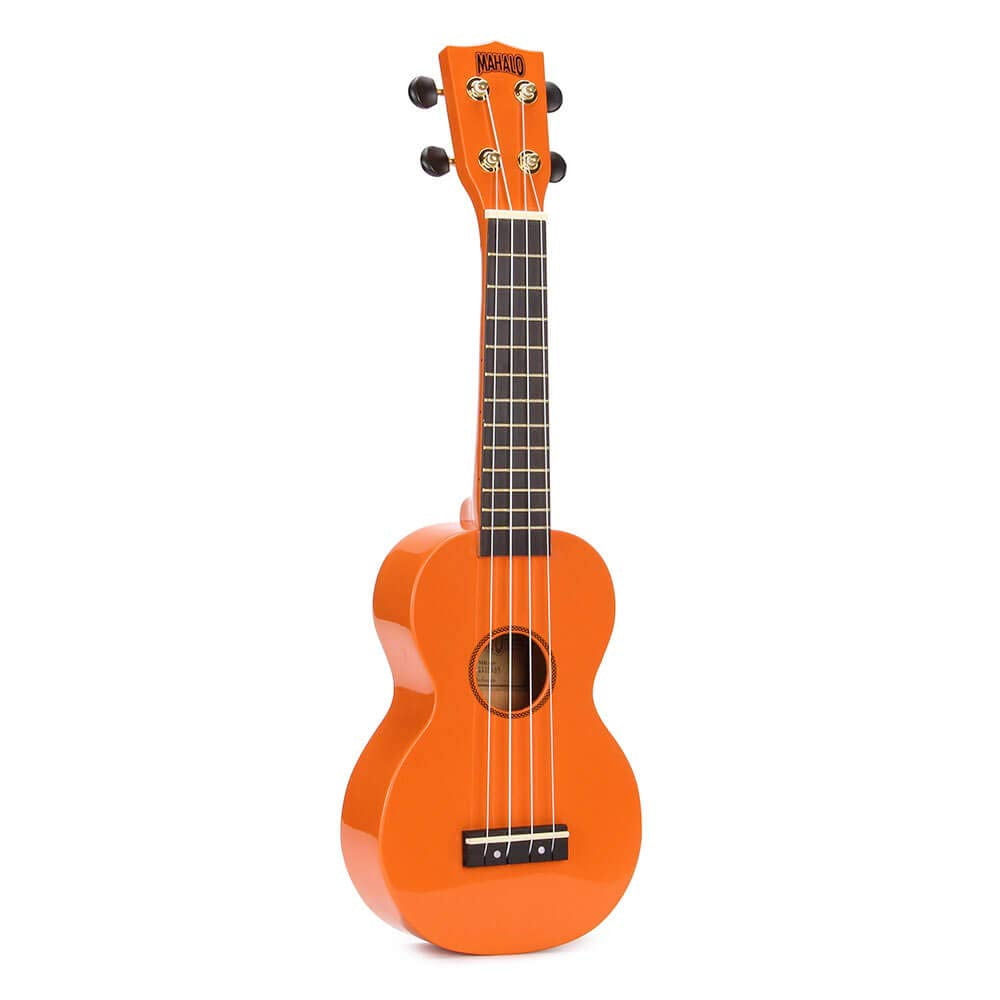 Rainbow Soprano Ukulele w/Bag Orange