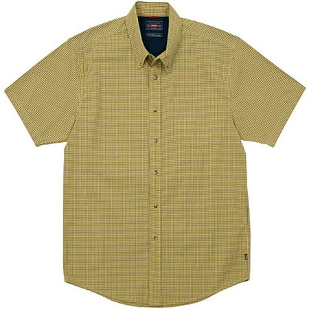 Wrangler - Big Men's Premium Poplin Plaid Shirt