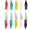 thumbnail image 2 of 10PCS Electrical Alligator Clips with Wires Test Leads Sets Soldered and Stamping Jumper Wires for Circuit Connection/Experiment, 21 inches 5 Colors (10 PCS), 2 of 8