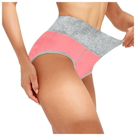 

Women Underwear Brief Solid Color Patchwork Panties Knickers Bikini Underpants