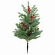 thumbnail image 1 of Árbol artificial de Navidad para jardín, decoración de estacas, planta artificial para jardín. Piñas de frutos rojos, 1 of 9