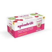 Spindrift Sparkling Water Made with Real Squeezed Fruit Raspberry Lime -- 12 fl oz Each / Pack of 2