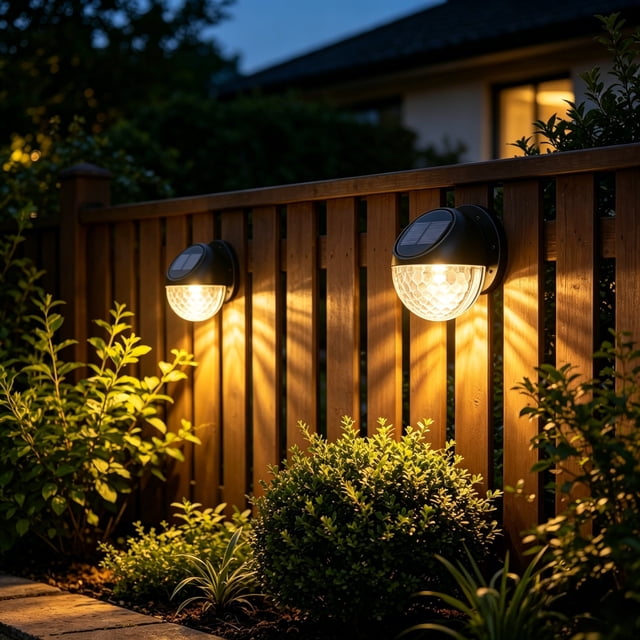 Aplique solar de pared para exteriores: lámpara LED impermeable para jardín con sensor de movimiento o encendido automático al anochecer, aplique de pared semicircular decorativo para patio, valla,