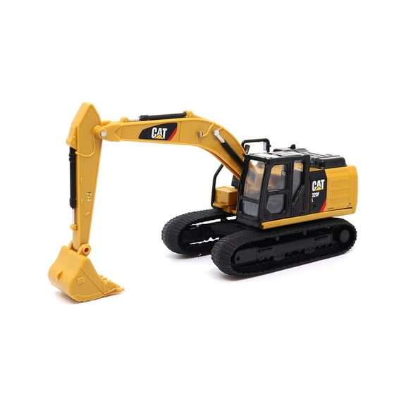 Caterpillar 320F L Hydraulic Excavator, Yellow/Black - Diecast Masters 84644CS - 1/64 Scale Diecast Model Car