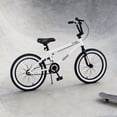 thumbnail image 5 of Vollsch Freestyle BMX Bikes 18 Inch Kids Bicycle for 8-15 Years Old Teens, Boys, Girls, Beginner-Lever Riders, White, 5 of 8