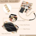 thumbnail image 3 of FORMRS Women Crossbody Purse with Chain Strap Vegan Leather Shoulder Handbag, Beige Fall Acorns Pattern, 3 of 7