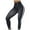 Black, variant on Hvyesh Denim Yoga Pants Butt Lifting Jeans for Women Mid Rise Full Length Shaping Stretchy Pants for Women