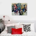 thumbnail image 5 of TIAOTIAOHOU African American Canvas Wall Art Children's Posters Prints 4 Children Home Decorative Art Wall Canvas Art Printing Art Decorative Paintings for Living Room Bedroom, 5 of 6