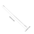 thumbnail image 4 of 8pcs Plastic Blind Wands Vertical Blinds Replacement Rods 17 Inches Blind Rods with Hook, 4 of 9