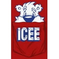thumbnail image 2 of Boy's ICEE Peekaboo Bear  Graphic Tee Red Medium, 2 of 4