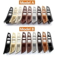 thumbnail image 5 of Cubierta de manija de puerta interior de coche, color beige y negro, de carbono, para BMW Serie 5 F10 F11 F18 2009-2017, volante a la izquierda, s202412246378, 5 of 5