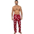 thumbnail image 2 of Disney Mens Pants Fun Print Pajama Lounge Pants Joggers, Red, Size: Large, 2 of 5