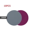 thumbnail image 1 of Chendee 10Pcs 3 Inch Silicon Carbide Sanding Discs Wet/Dry Sanding Sandpaper 240-10000#,2000#, 1 of 6
