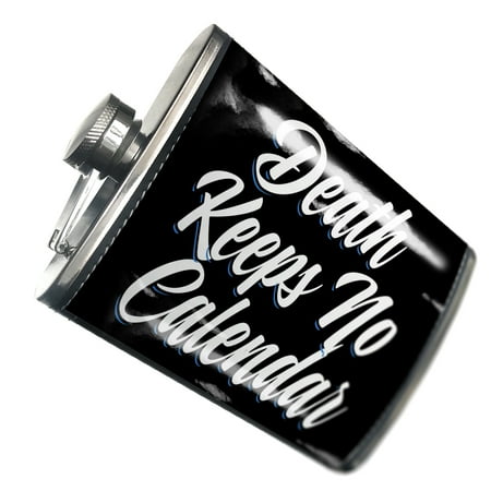

NEONBLOND Flask Classic design Death Keeps No Calendar
