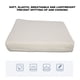 thumbnail image 4 of Almohada De Cuña Para Bebé, Evita Escupir Leche, Almohada Para Dormir Para Recién Nacidos, Blanca, Ligera Con Espuma Viscoelástica Para Amamantar, 4 of 7