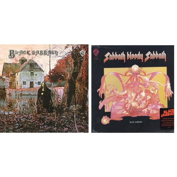Black Sabbath (180G) & Sabbath Bloody Sabbath (180G) [LP Vinyl Bundle]