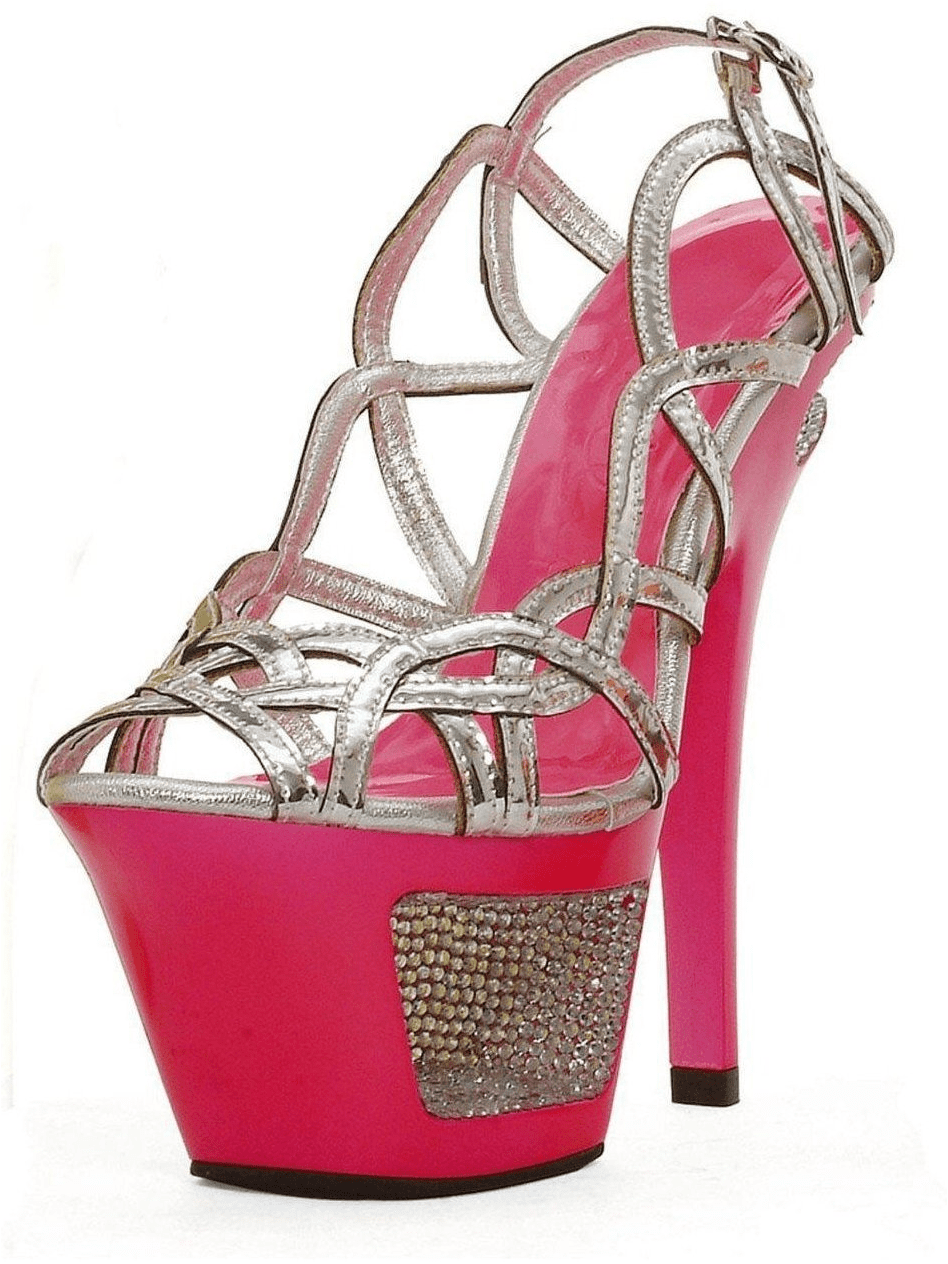 isla heel neon orange