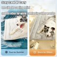 thumbnail image 5 of Sweetdreamed Dog Cooling Mat, Non Gel Sweetdreamed Cool Pad for Dogs & Cats to Lay On, 4 Sizes Portable Cooling Mats Pet for All Breeds & Sizes, Machine Washable Double-Sided Pet Bed (green, X-Large), 5 of 8