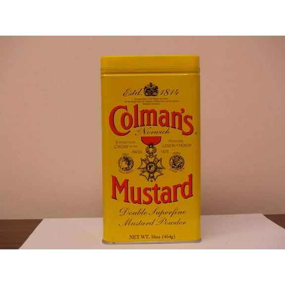 Colman s Dry Mustard Powder, 16 Oz (Pack of 12)