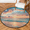 Multicolour 3, variant on CURLYOOT Round Rug 3ft Mexican Area Rug, Washable Circle Mat Non Slip Floor Carpet Mat, Ethnic Mexico Floral Soft Indoor Rugs for Entryway Living Room Dining Room Bedroom
