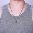 thumbnail image 1 of Sports Football Necklaces For Men Boys Stainless Steel, World Cup Football Necklace Pendant Souvenir, 1 of 4