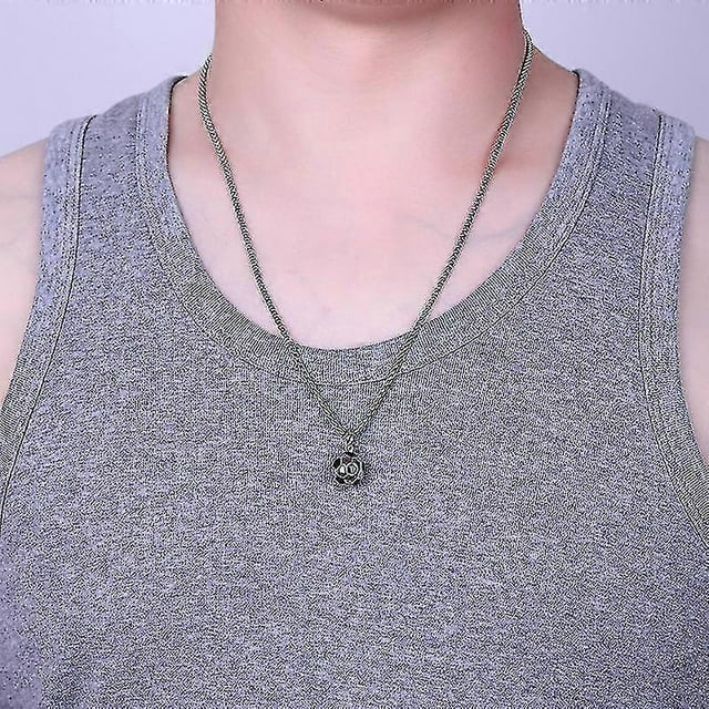 Sports Football Necklaces For Men Boys Stainless Steel, World Cup Football Necklace Pendant Souvenir