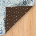 thumbnail image 3 of Linon Emerald Navy & Blue 5x7 Area Rug, 3 of 7