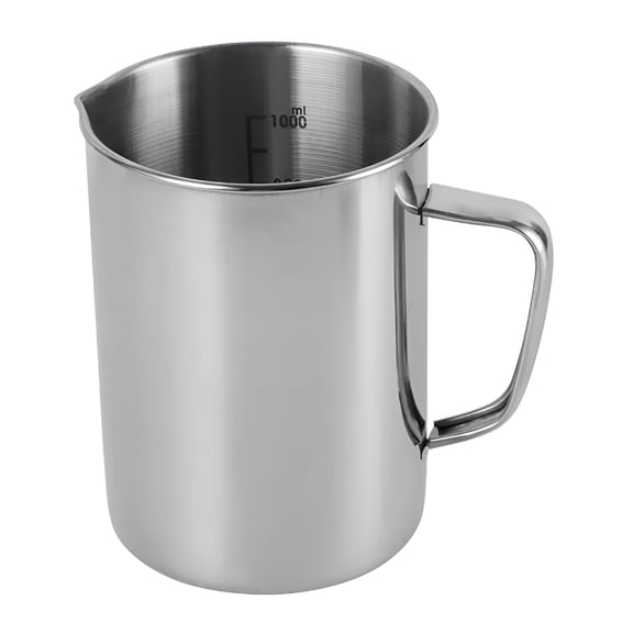 ACDANC Stainless Steel Measuring Cup with Handle and Spout - 1L