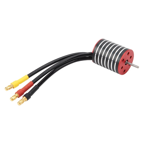 Motor sin escobillas para coche RC 2430 aleación de aluminio cobre impermeable 4 polos reemplazo de motor sin escobillas de alta velocidad para coche RC 1/24 1/18 7200KV
