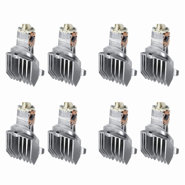 8PCS 63127262731 Headlight Control Unit Module DRL Daytime Light LED Module Angel Eyes for 5-Series F07 F10 F11
