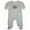 WHITE COTTON, variant on Baby Boys Newborn One Piece Long Sleeve Footed Coverall 34820-0-3Months (WHITE COTTON)