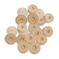 thumbnail image 1 of 30pcs Wood Wheels, 1 of 3