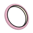 thumbnail image 2 of Haiem Cute Flamingo Print Steering Wheel Cover 15 Inches for Women Men, Neoprene Anti-Slip Cute Car Steering Wheel Grip Wrap Car Accessories Protective Case Cover for Vehicle Truck SUV, 2 of 8