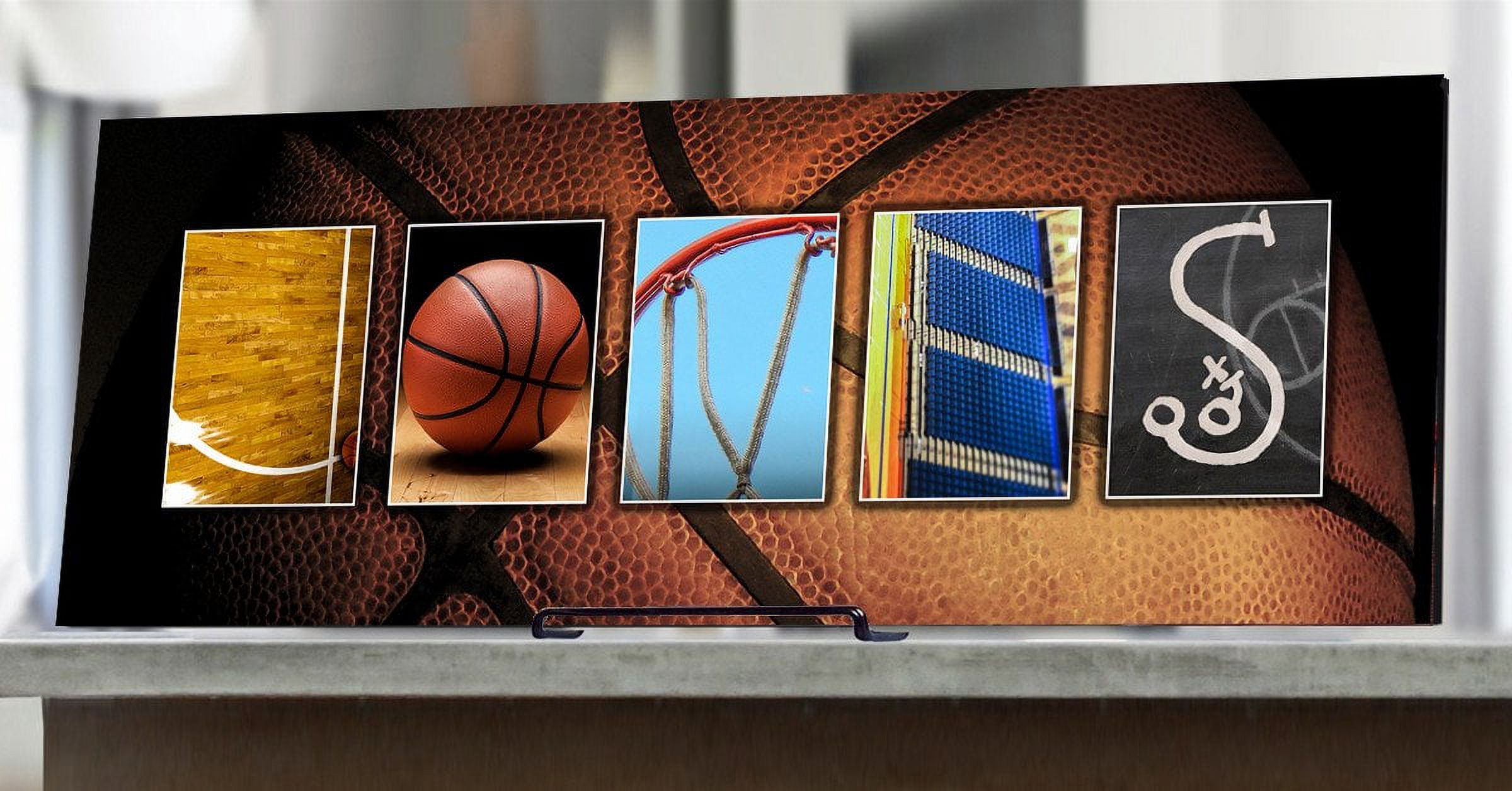Basketball Name Art - Personalized