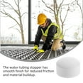 Water Pipe Cap Round Tubing Connector Hose End PPR Caps Material