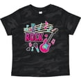 thumbnail image 3 of Inktastic I Rock with Guitar Microphone and Music Notes Boys or Girls Toddler T-Shirt, 3 of 5