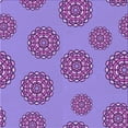 thumbnail image 1 of Ahgly Company Machine Washable Indoor Square Transitional Bright Lilac Purple Area Rugs, 5' Square, 1 of 7