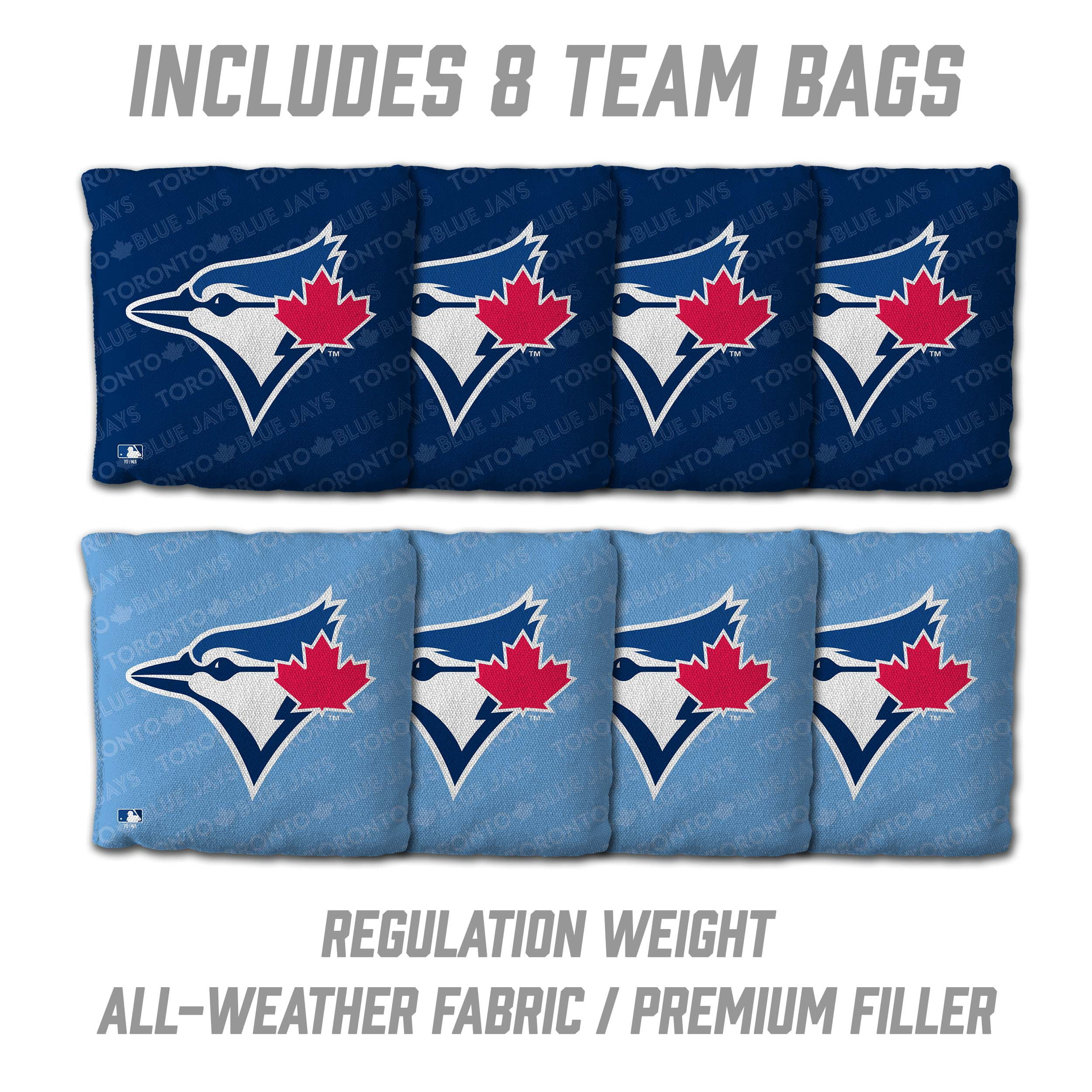 YouTheFan MLB Toronto Blue Jays 2' x 4' Cornhole Game