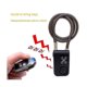 thumbnail image 5 of Cycling Security Lock Wireless Remote Control Anti-theft Vibration Alarm Lock Electric Motorcycle Code Chain Lock Black, 5 of 5
