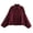 Red, variant on ZOELNIC Women's Faux Suede Bomber Jacket Lapel Zip Up Coat, Fall Motorcycle Streetwear Outerwear, L