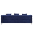 thumbnail image 3 of Sofa with Chesterfield Style and Button Tufting, Blue, 3 of 5