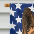 thumbnail image 3 of Carolines Treasures CK6536CHF German Shepherd Dog American Canvas House Size Outdoor-Flags, Multicolor, 3 of 4