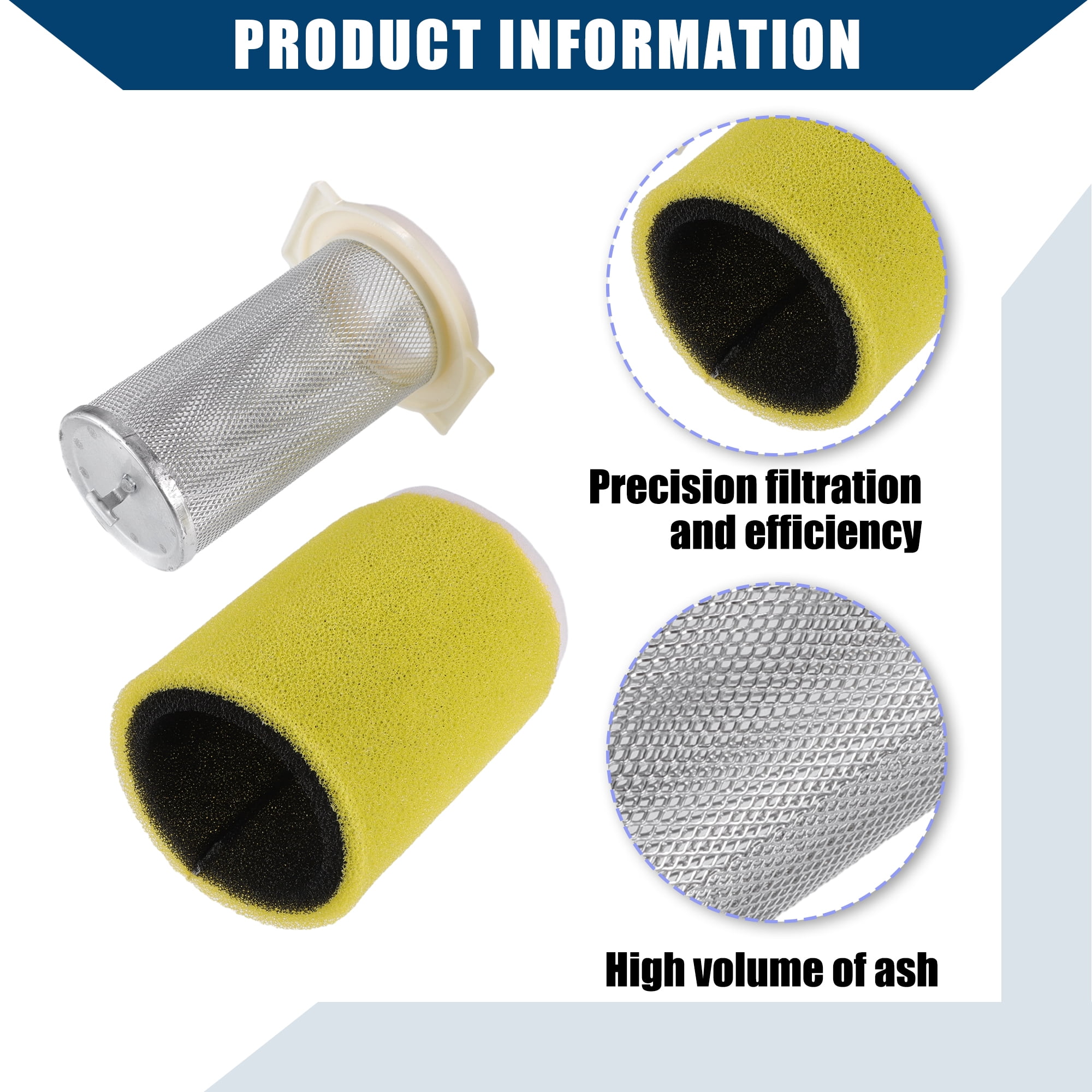 Unique Bargains Air Filter Guide End Cap for Yamaha Big Bear 350 1987-2000 Durable Plastic