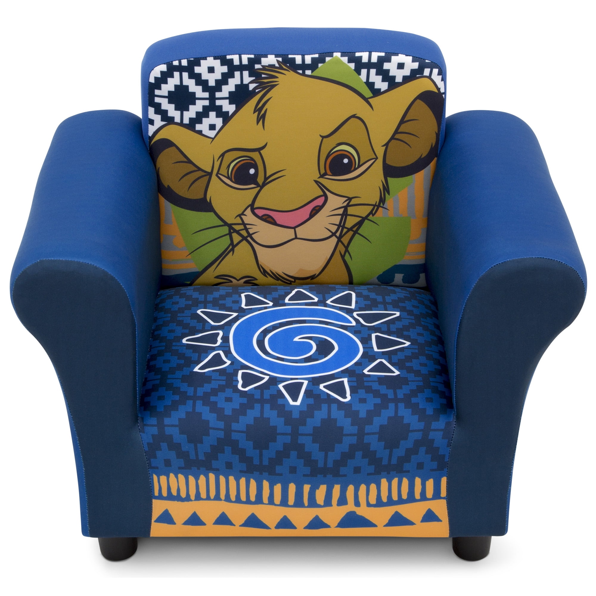 The Lion King Kids Upholstered Chair By Delta Children Walmart Com Walmart Com